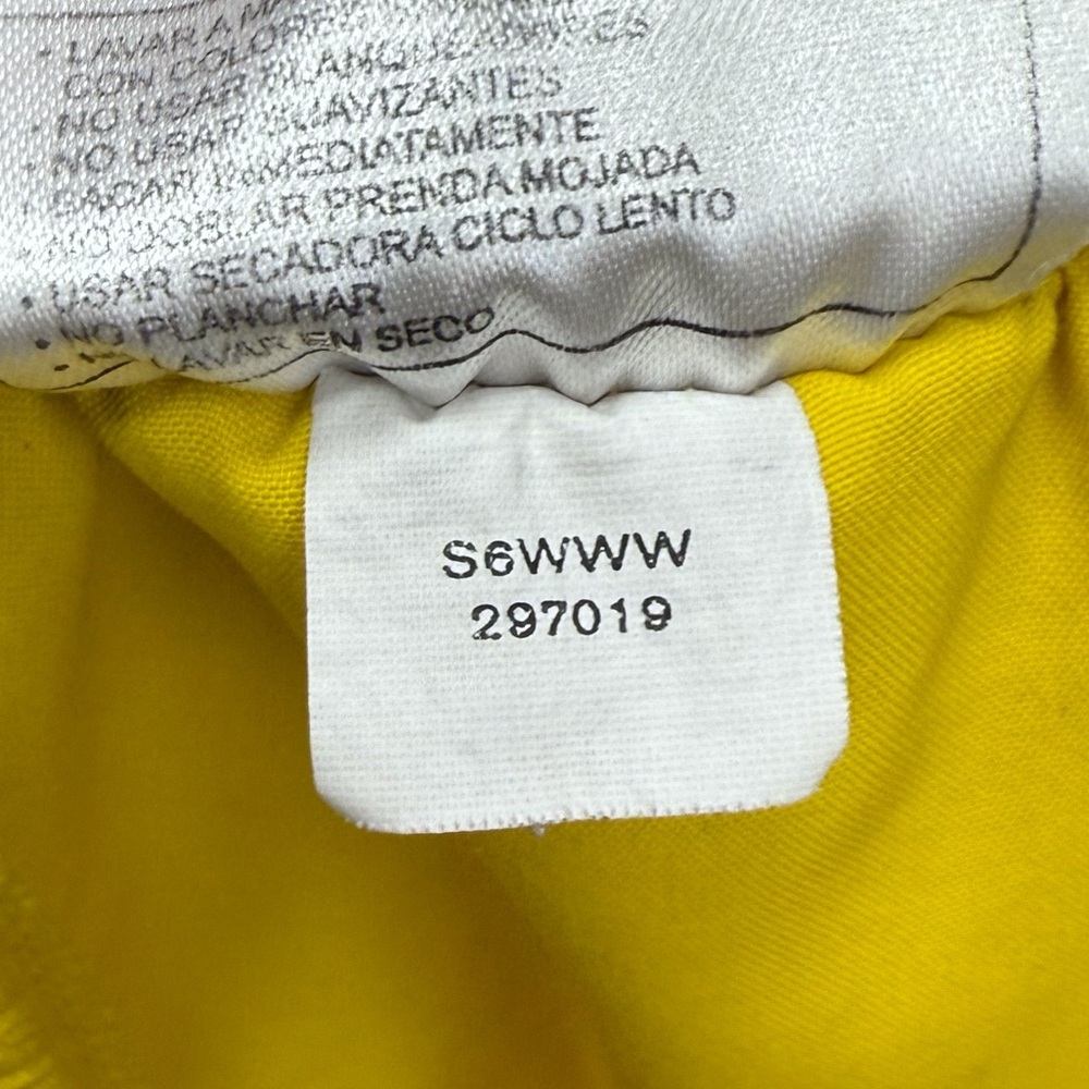 Nike 5” Running Fitness Shorts Yellow Workout S6WWW 297019 Medium Court Ace - Picture 11 of 12